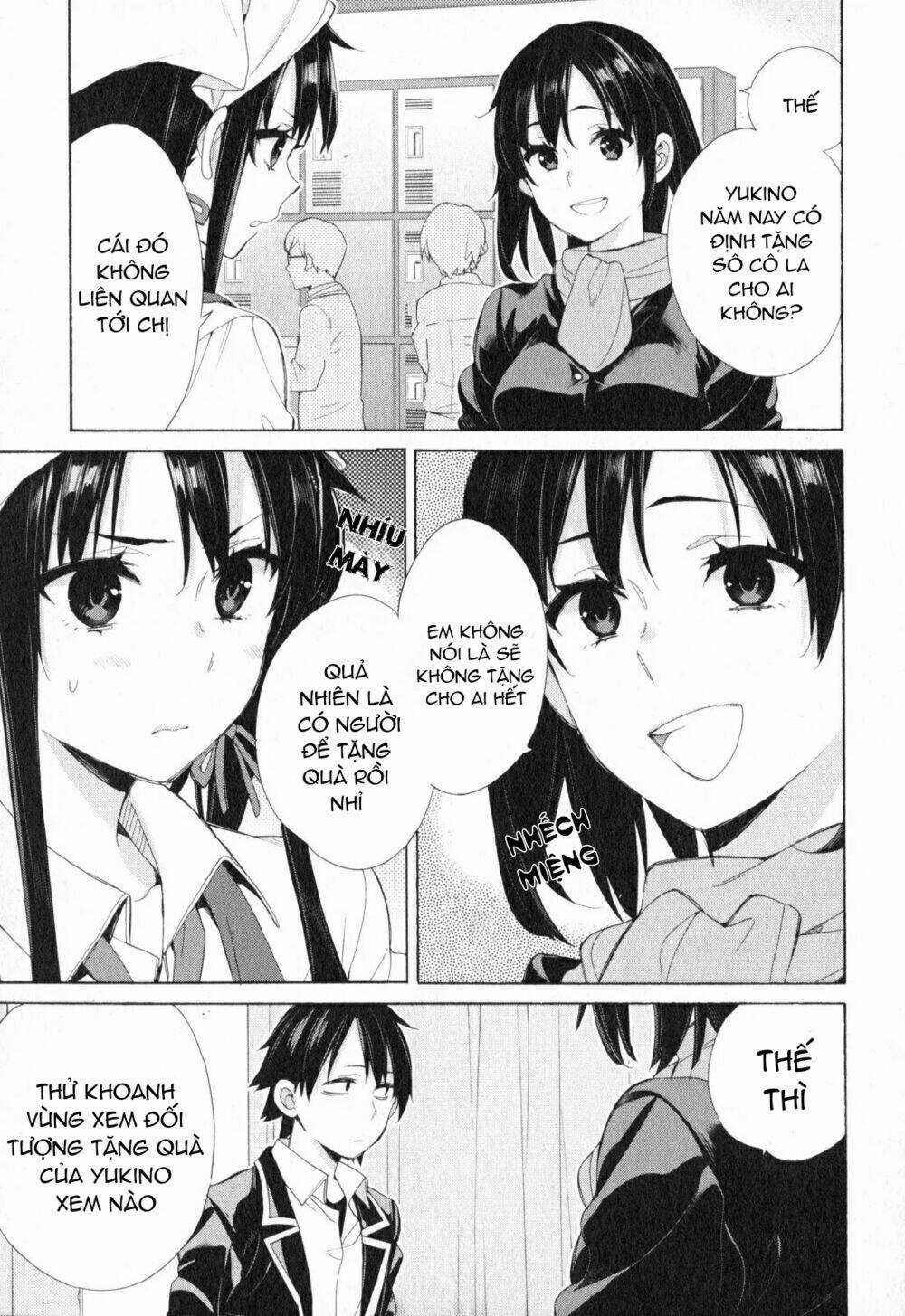 Chuyện Tình Thanh Xuân Bi Hài Của Tôi Quả Nhiên Là Sai Lầm Chapter 54 trang 12