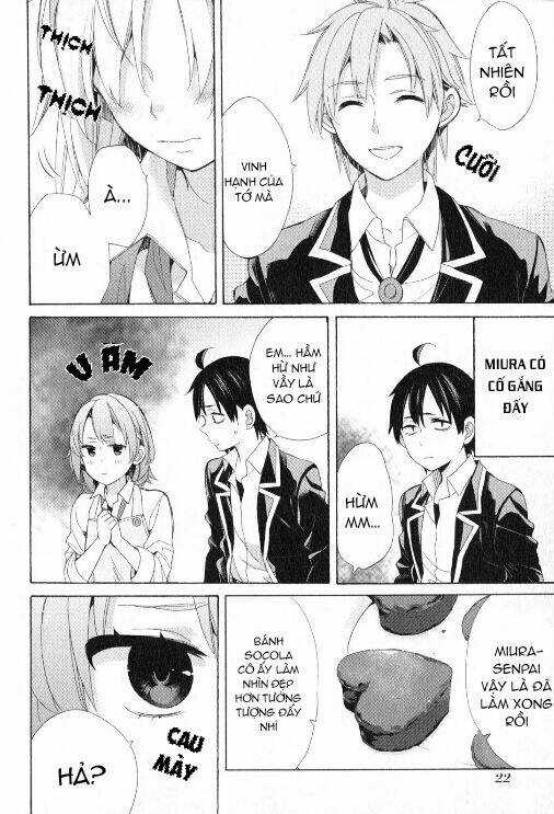 Chuyện Tình Thanh Xuân Bi Hài Của Tôi Quả Nhiên Là Sai Lầm Chapter 54 trang 21