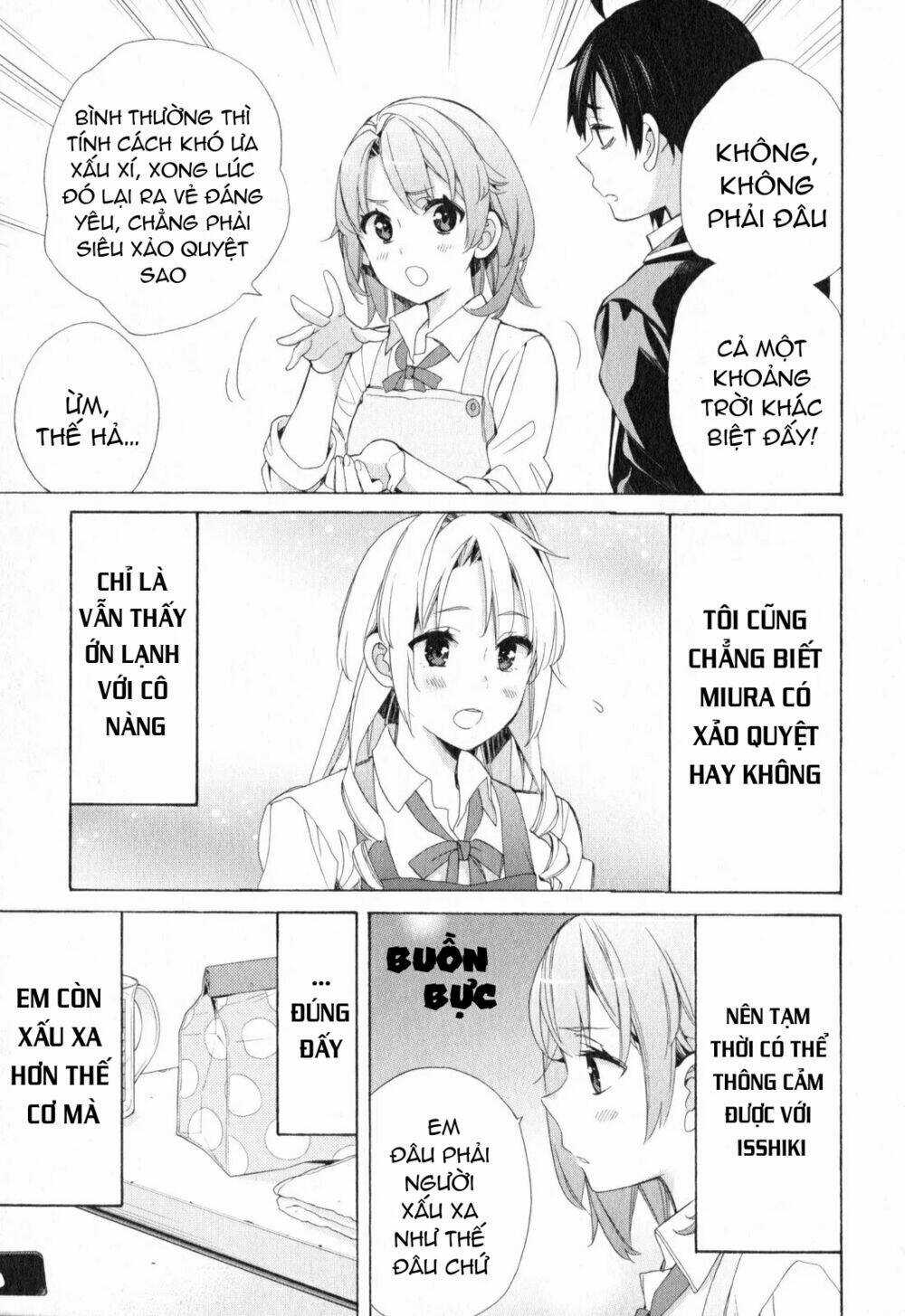 Chuyện Tình Thanh Xuân Bi Hài Của Tôi Quả Nhiên Là Sai Lầm Chapter 54 trang 22