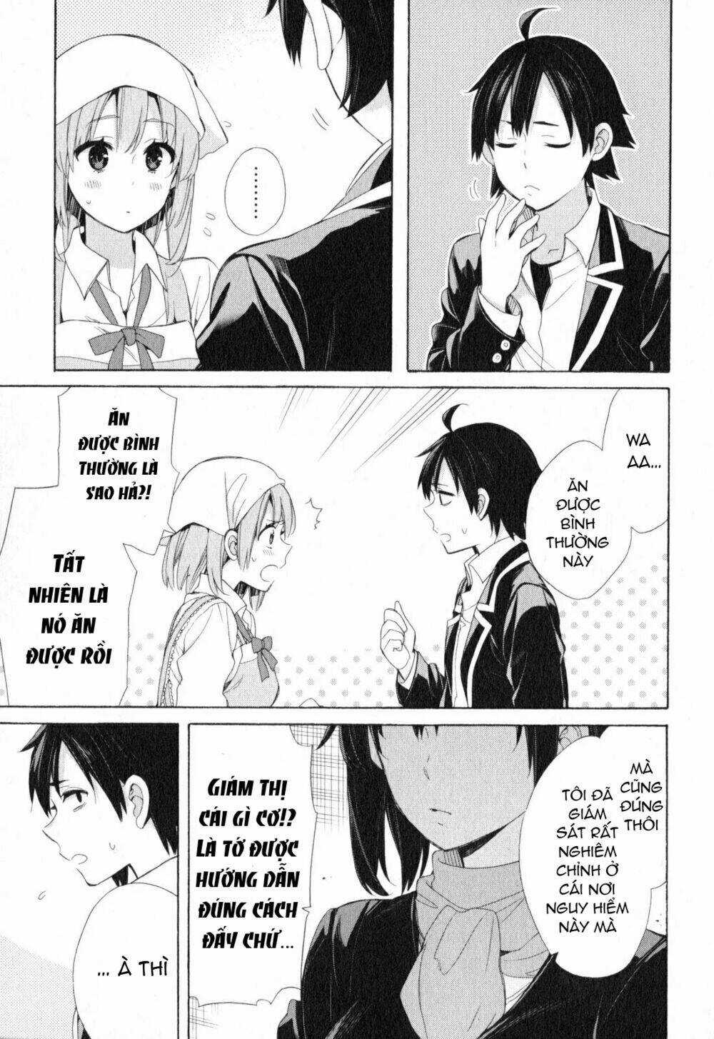 Chuyện Tình Thanh Xuân Bi Hài Của Tôi Quả Nhiên Là Sai Lầm Chapter 54 trang 30