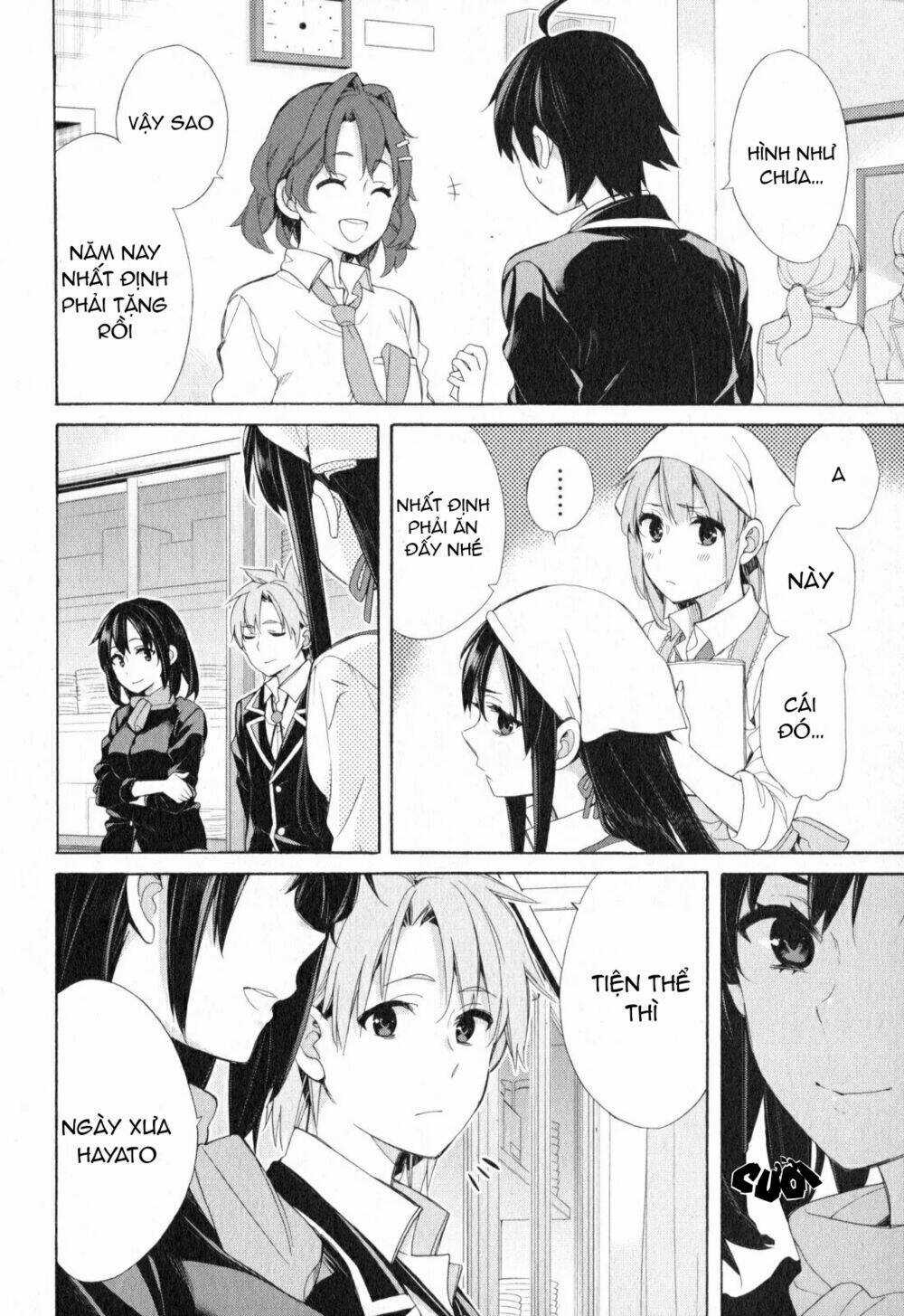 Chuyện Tình Thanh Xuân Bi Hài Của Tôi Quả Nhiên Là Sai Lầm Chapter 54 trang 9