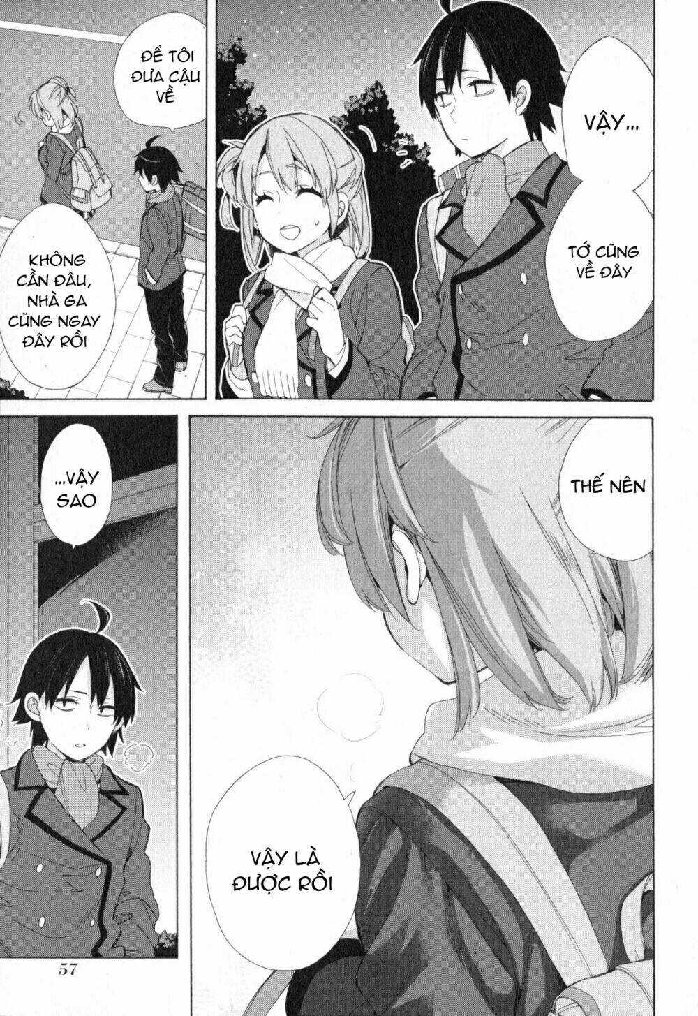 Chuyện Tình Thanh Xuân Bi Hài Của Tôi Quả Nhiên Là Sai Lầm Chapter 55 trang 24