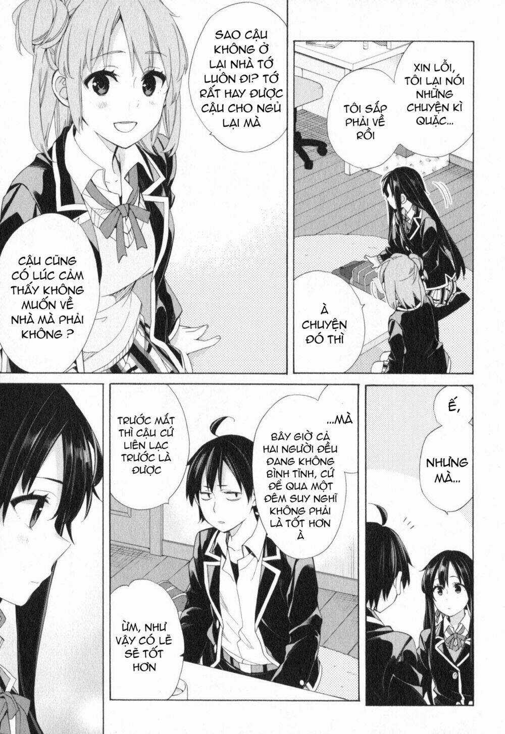 Chuyện Tình Thanh Xuân Bi Hài Của Tôi Quả Nhiên Là Sai Lầm Chapter 56 trang 25