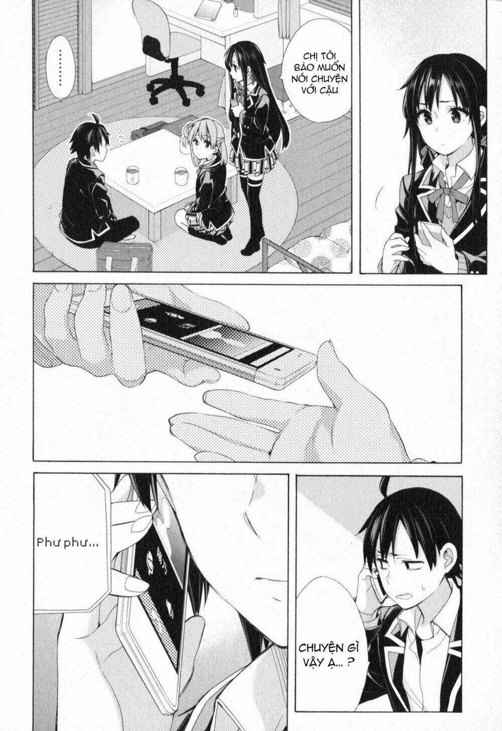 Chuyện Tình Thanh Xuân Bi Hài Của Tôi Quả Nhiên Là Sai Lầm Chapter 56 trang 28