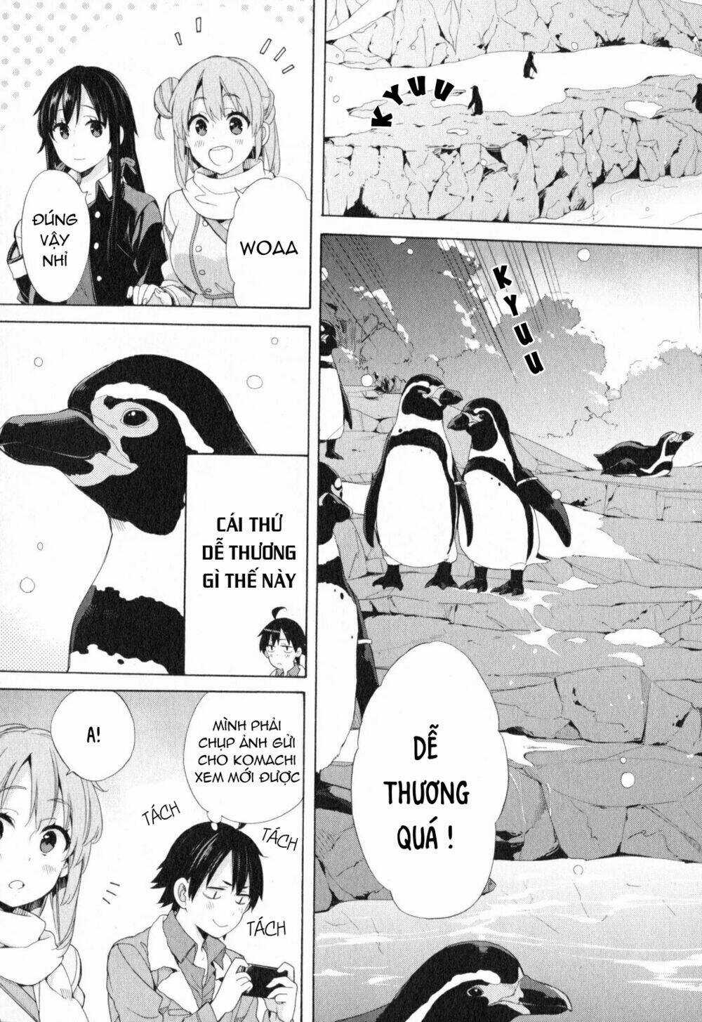 Chuyện Tình Thanh Xuân Bi Hài Của Tôi Quả Nhiên Là Sai Lầm Chapter 58 trang 4