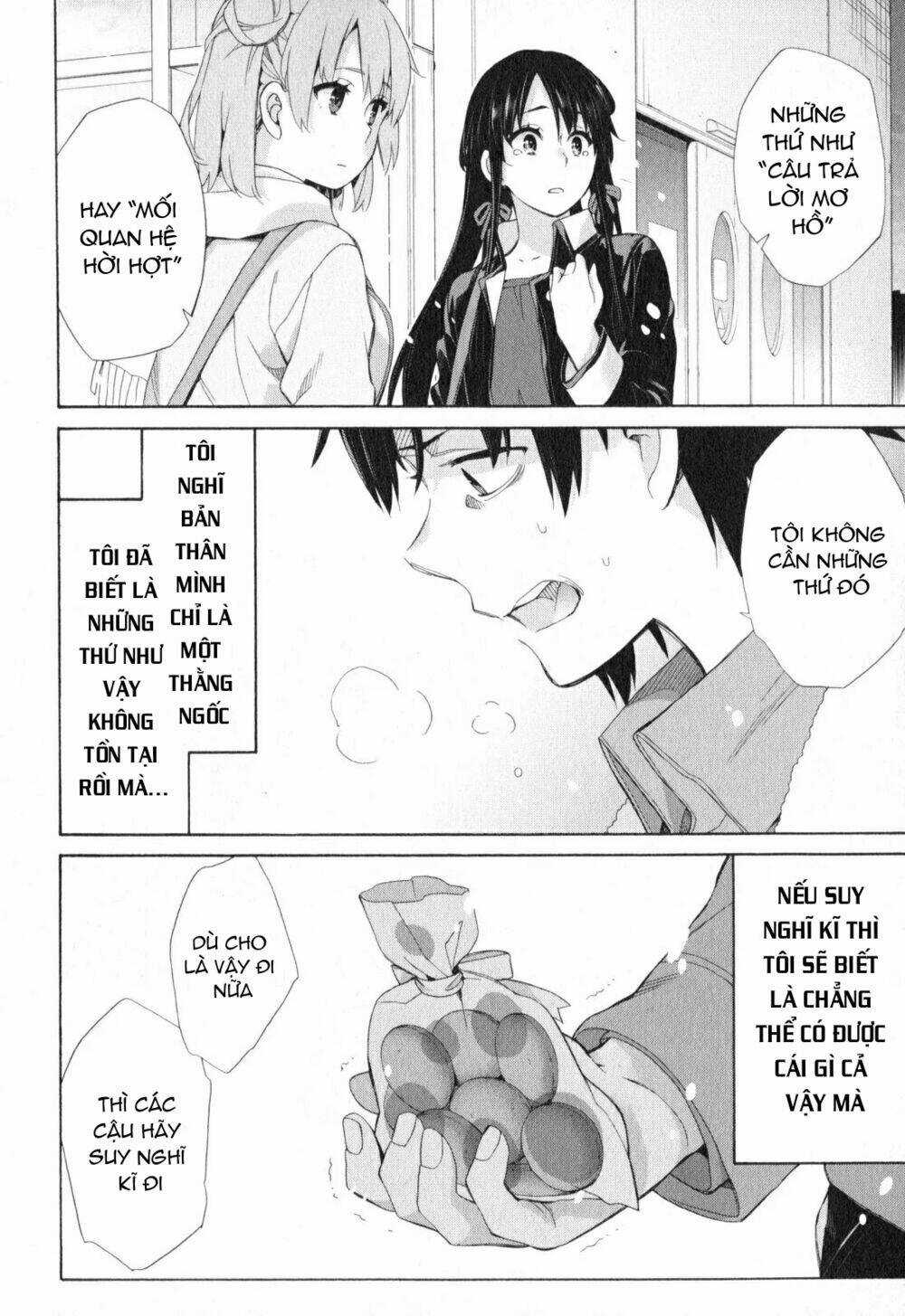 Chuyện Tình Thanh Xuân Bi Hài Của Tôi Quả Nhiên Là Sai Lầm Chapter 59 trang 23