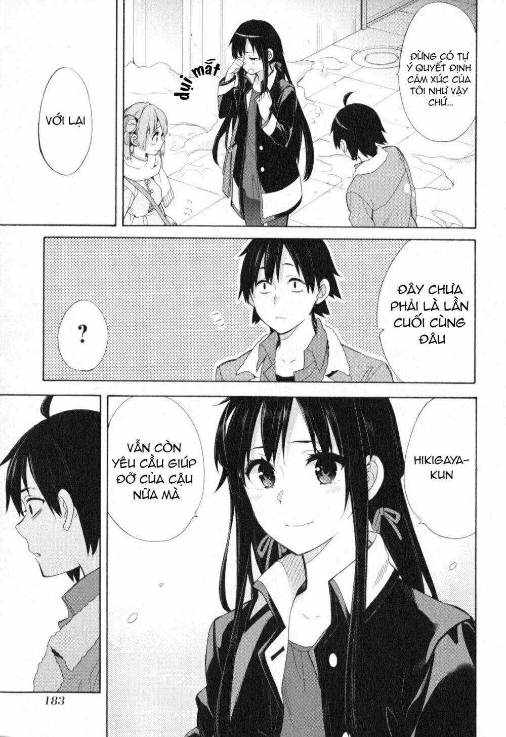 Chuyện Tình Thanh Xuân Bi Hài Của Tôi Quả Nhiên Là Sai Lầm Chapter 59 trang 28