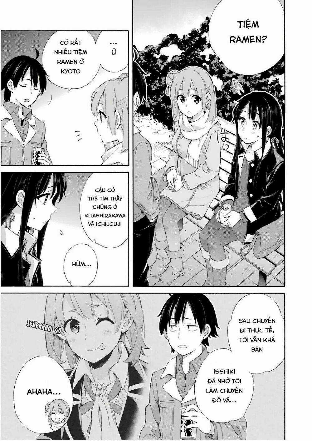 Chuyện Tình Thanh Xuân Bi Hài Của Tôi Quả Nhiên Là Sai Lầm Chapter 60 trang 16