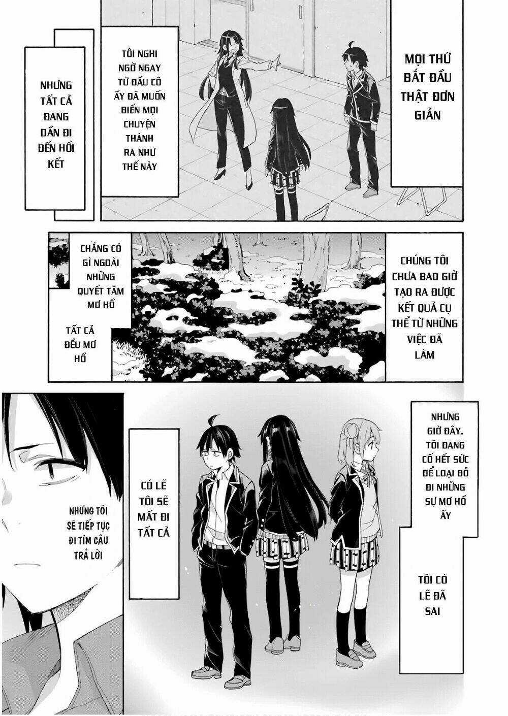 Chuyện Tình Thanh Xuân Bi Hài Của Tôi Quả Nhiên Là Sai Lầm Chapter 60 trang 22