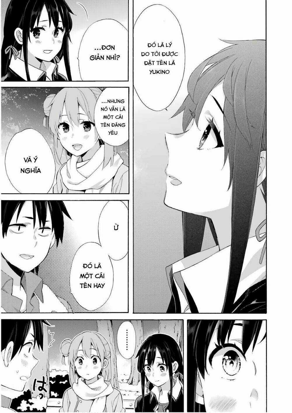 Chuyện Tình Thanh Xuân Bi Hài Của Tôi Quả Nhiên Là Sai Lầm Chapter 60 trang 24