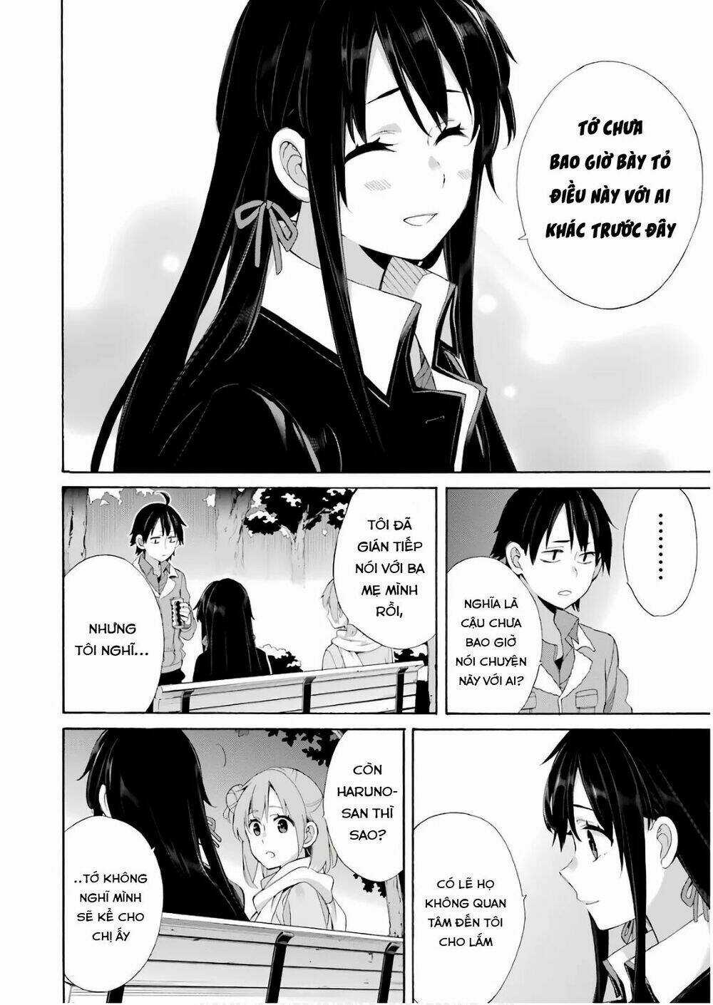 Chuyện Tình Thanh Xuân Bi Hài Của Tôi Quả Nhiên Là Sai Lầm Chapter 60 trang 31