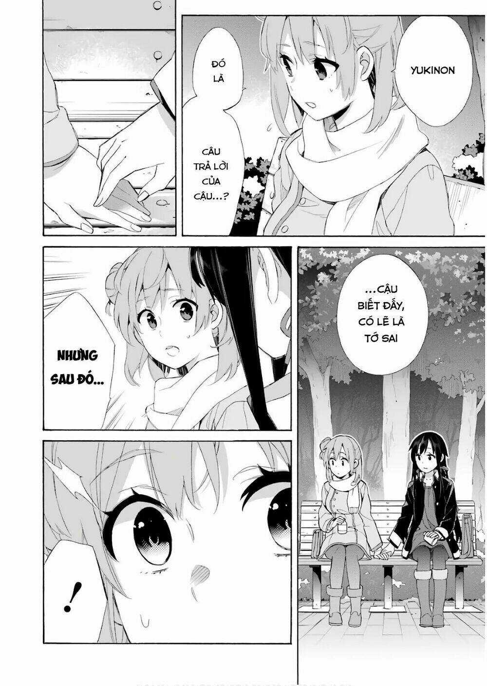 Chuyện Tình Thanh Xuân Bi Hài Của Tôi Quả Nhiên Là Sai Lầm Chapter 60 trang 35