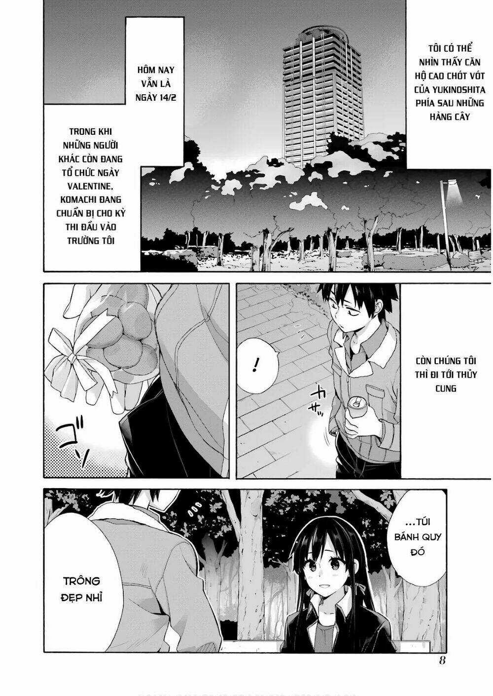 Chuyện Tình Thanh Xuân Bi Hài Của Tôi Quả Nhiên Là Sai Lầm Chapter 60 trang 7