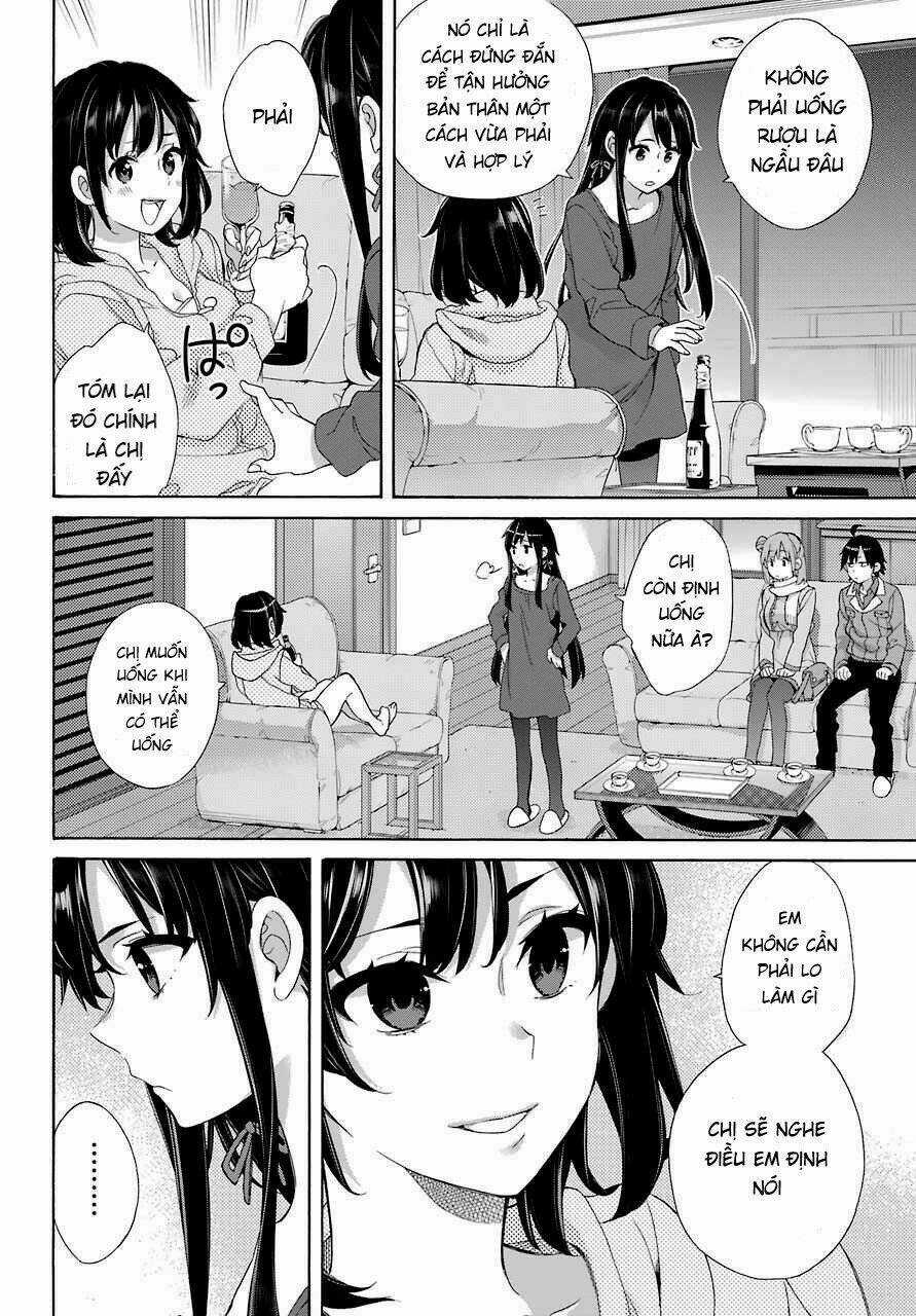 Chuyện Tình Thanh Xuân Bi Hài Của Tôi Quả Nhiên Là Sai Lầm Chapter 61 trang 12