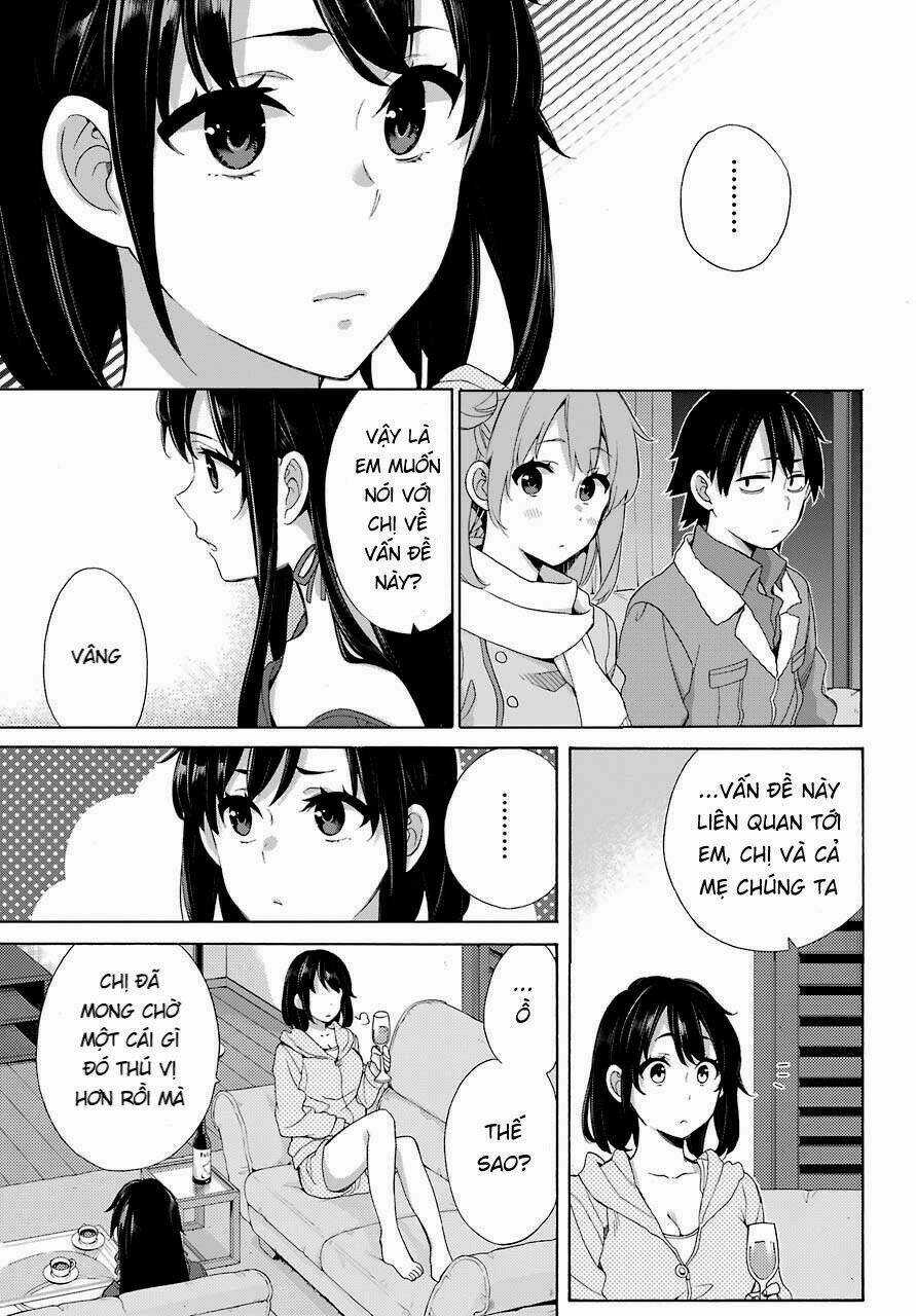 Chuyện Tình Thanh Xuân Bi Hài Của Tôi Quả Nhiên Là Sai Lầm Chapter 61 trang 15