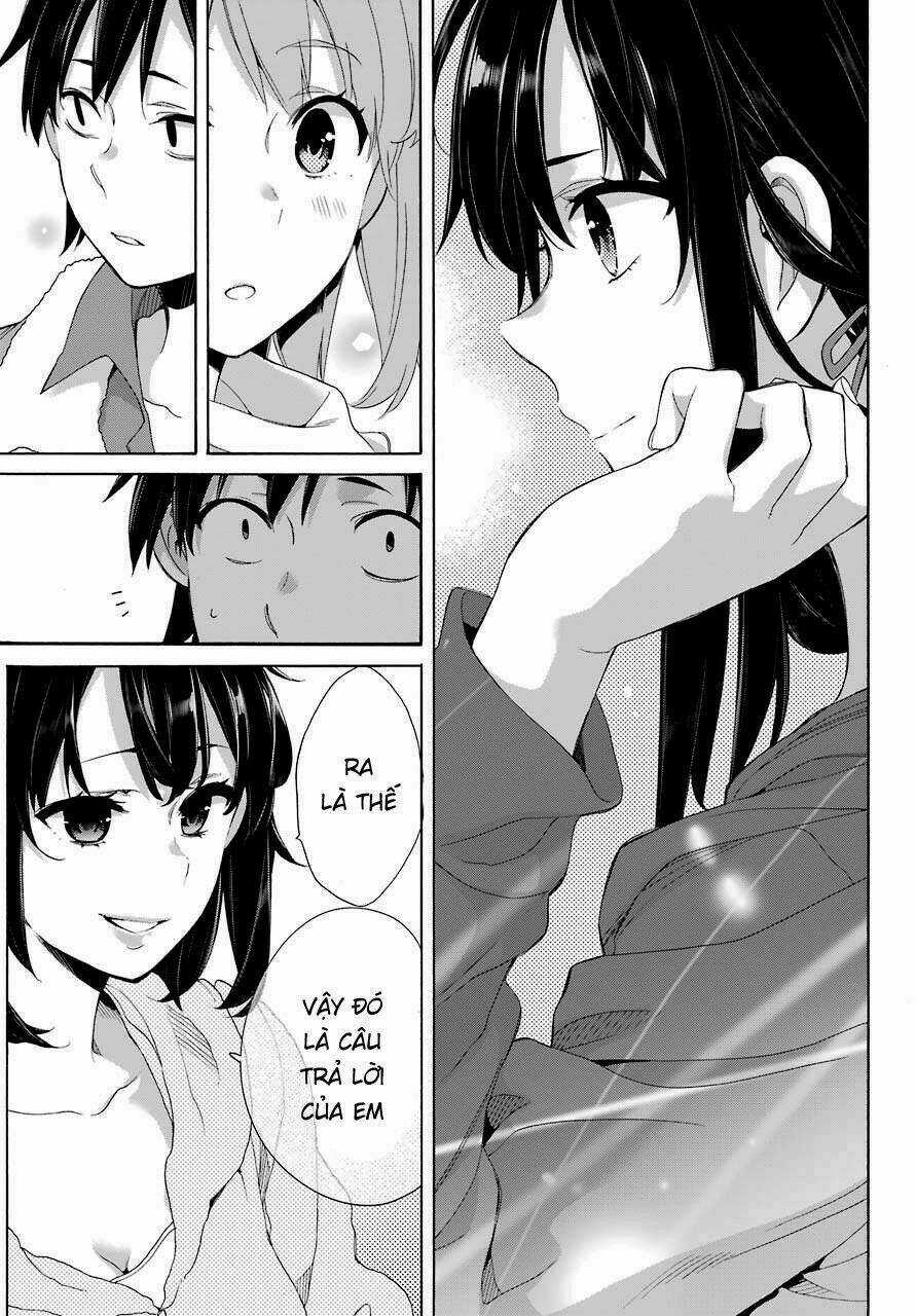 Chuyện Tình Thanh Xuân Bi Hài Của Tôi Quả Nhiên Là Sai Lầm Chapter 61 trang 19