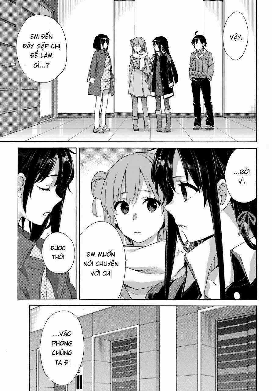 Chuyện Tình Thanh Xuân Bi Hài Của Tôi Quả Nhiên Là Sai Lầm Chapter 61 trang 7