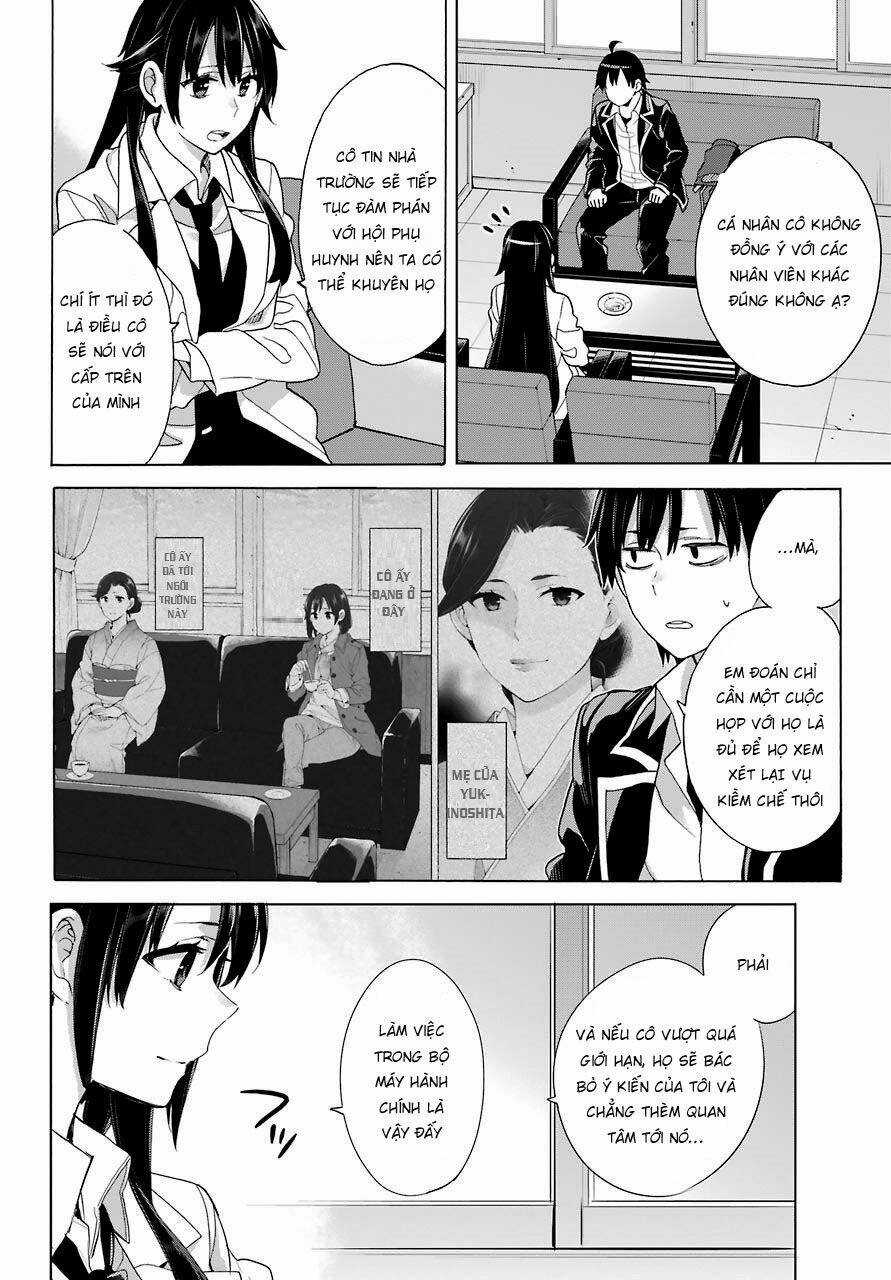 Chuyện Tình Thanh Xuân Bi Hài Của Tôi Quả Nhiên Là Sai Lầm Chapter 75 trang 21