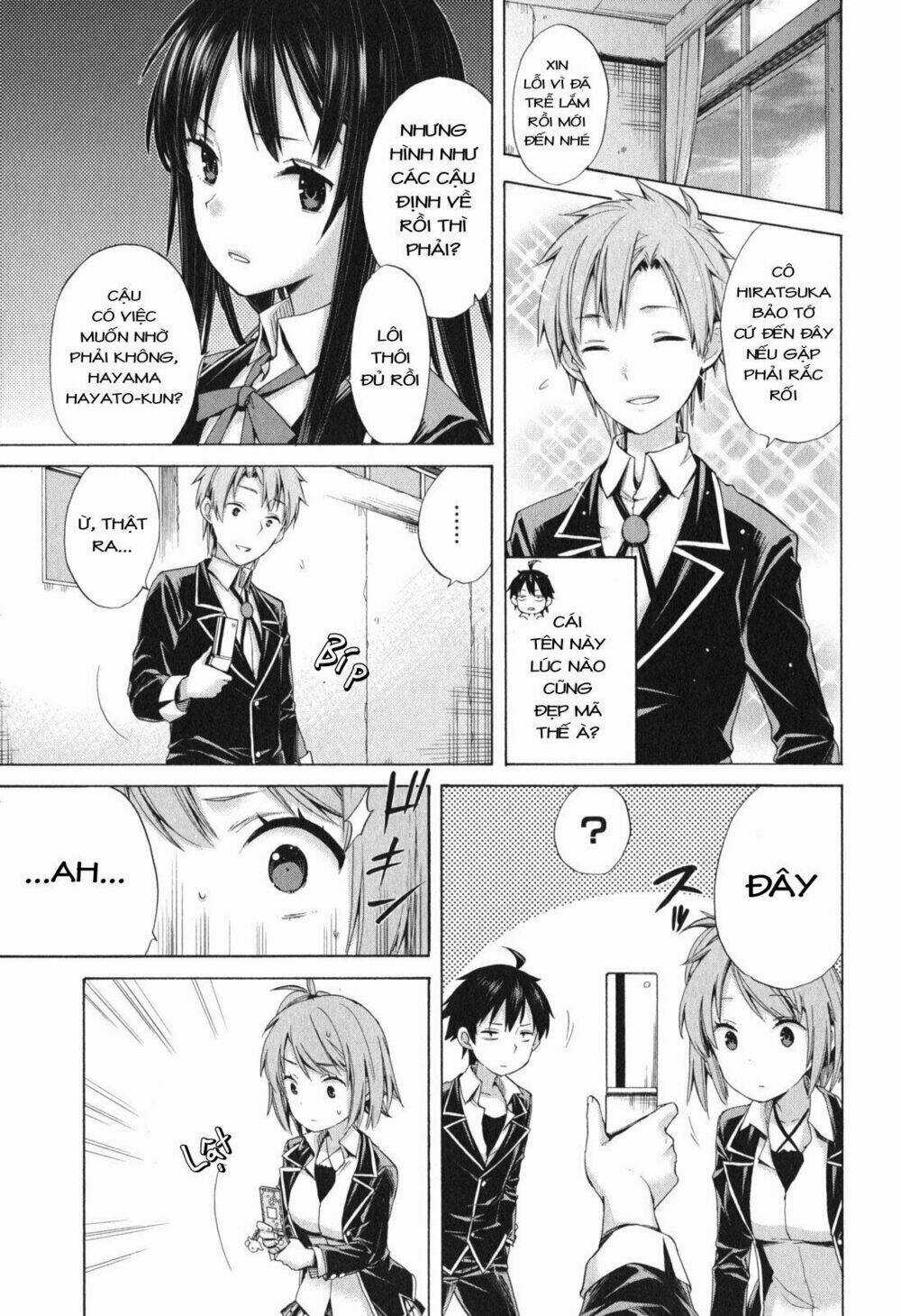 Chuyện Tình Thanh Xuân Bi Hài Của Tôi Quả Nhiên Là Sai Lầm Chapter 8 trang 21