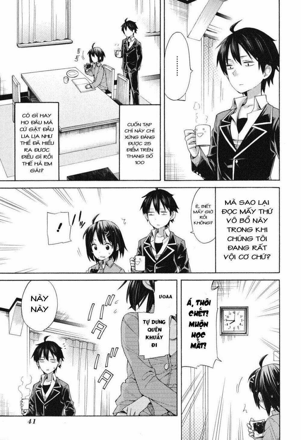 Chuyện Tình Thanh Xuân Bi Hài Của Tôi Quả Nhiên Là Sai Lầm Chapter 8 trang 3