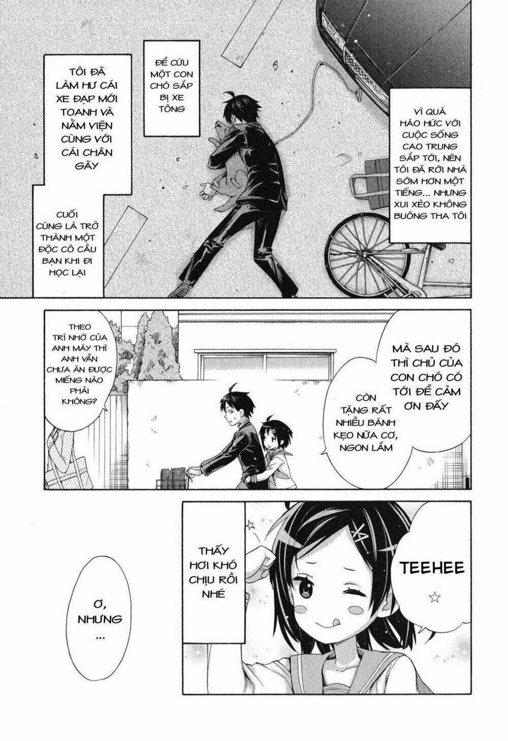 Chuyện Tình Thanh Xuân Bi Hài Của Tôi Quả Nhiên Là Sai Lầm Chapter 8 trang 7