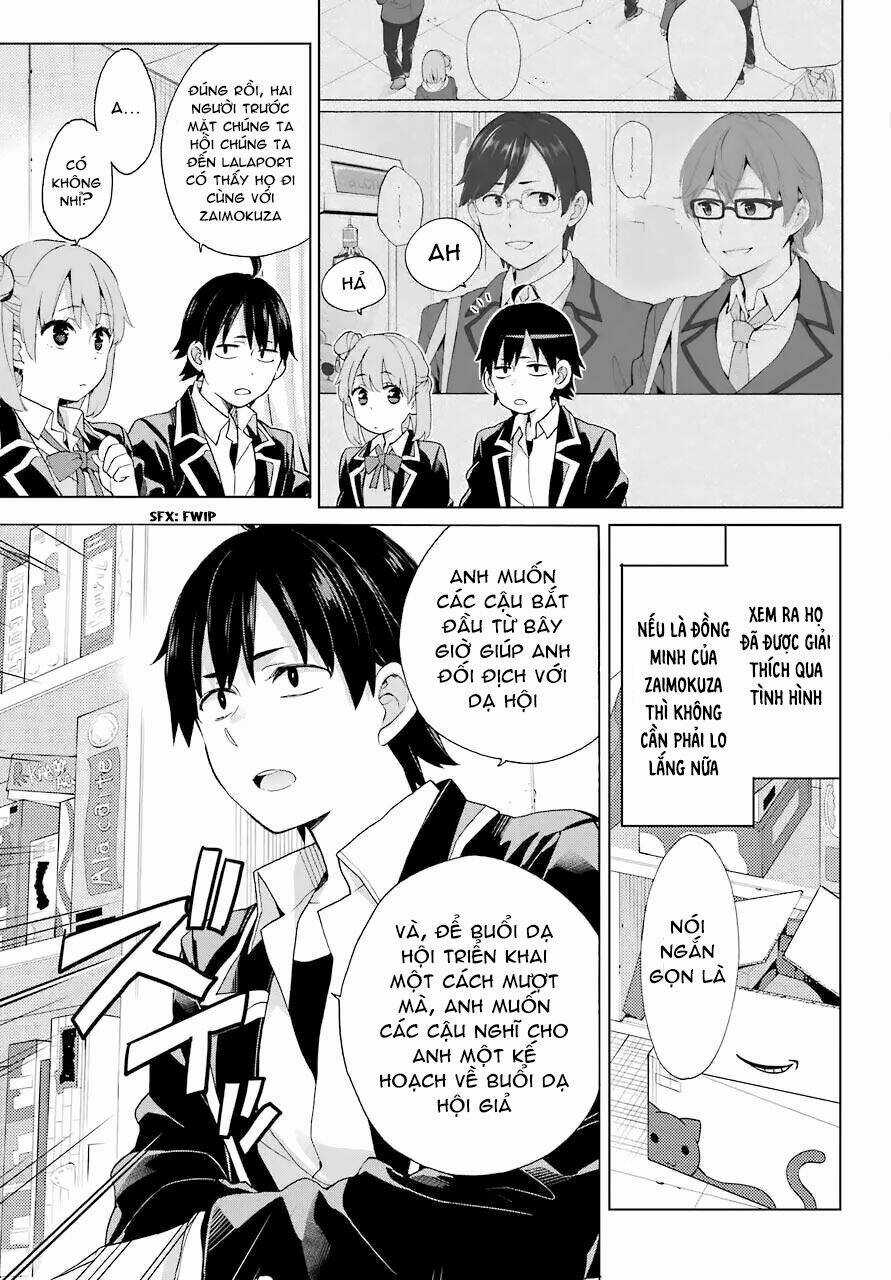 Chuyện Tình Thanh Xuân Bi Hài Của Tôi Quả Nhiên Là Sai Lầm Chapter 83 trang 28