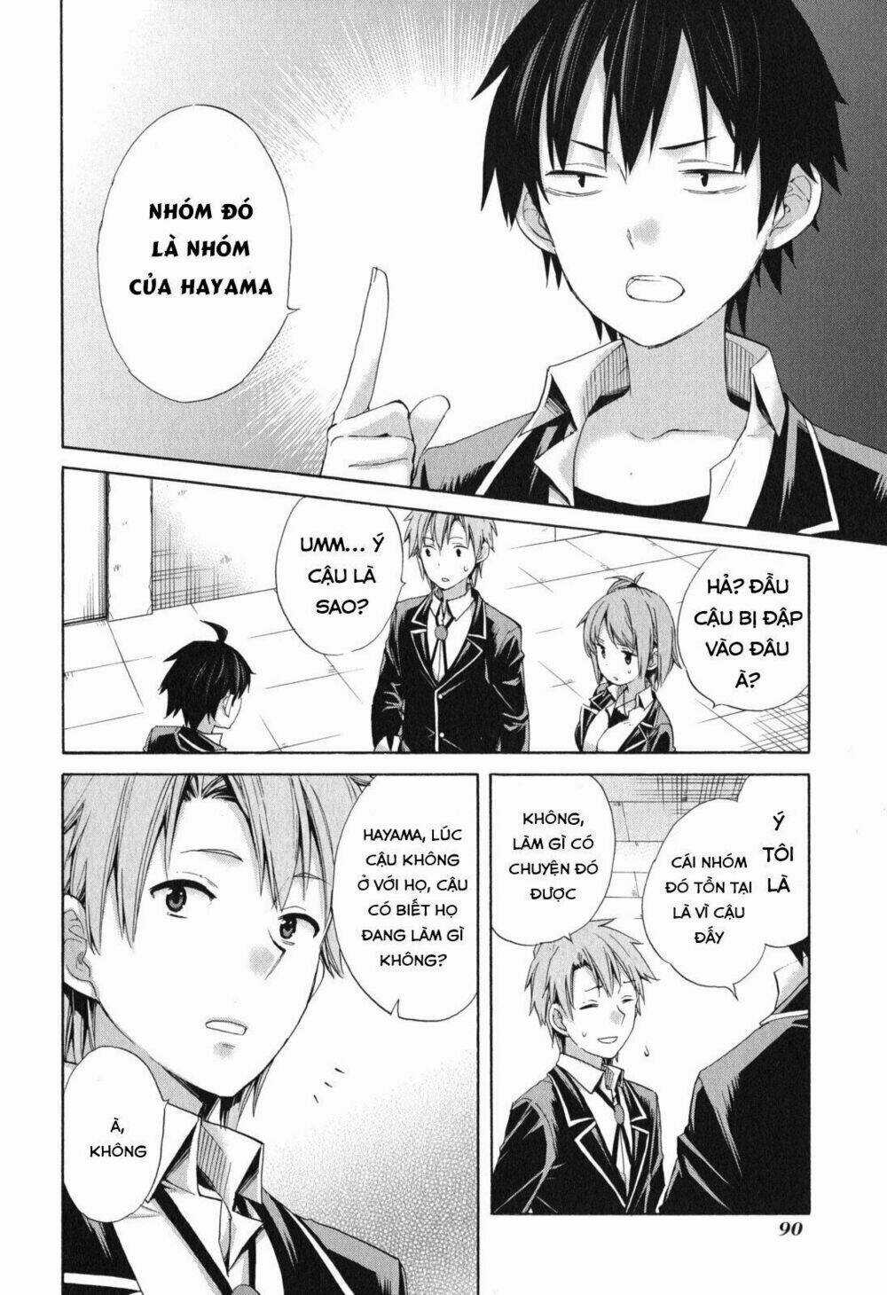 Chuyện Tình Thanh Xuân Bi Hài Của Tôi Quả Nhiên Là Sai Lầm Chapter 9 trang 24
