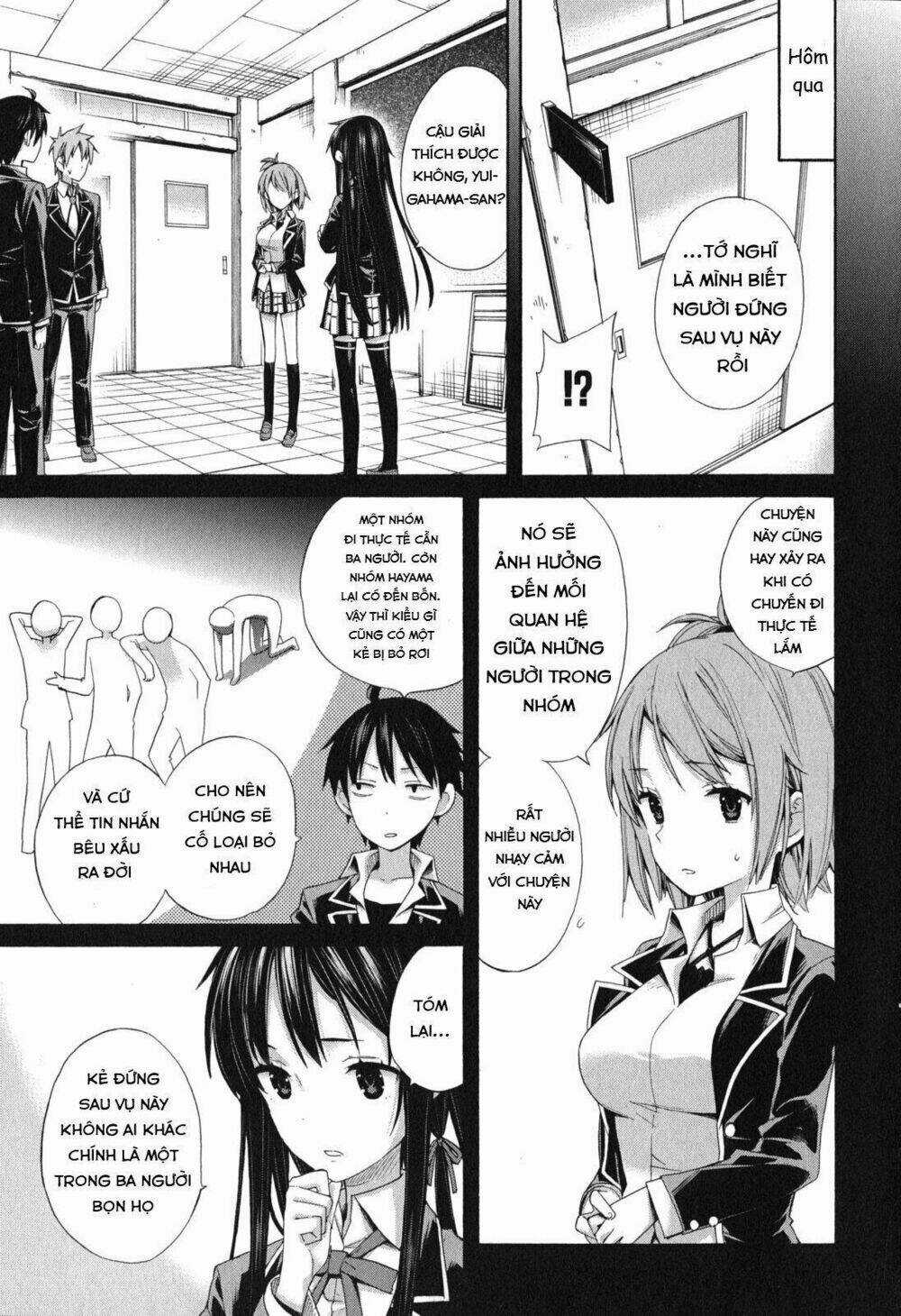 Chuyện Tình Thanh Xuân Bi Hài Của Tôi Quả Nhiên Là Sai Lầm Chapter 9 trang 3