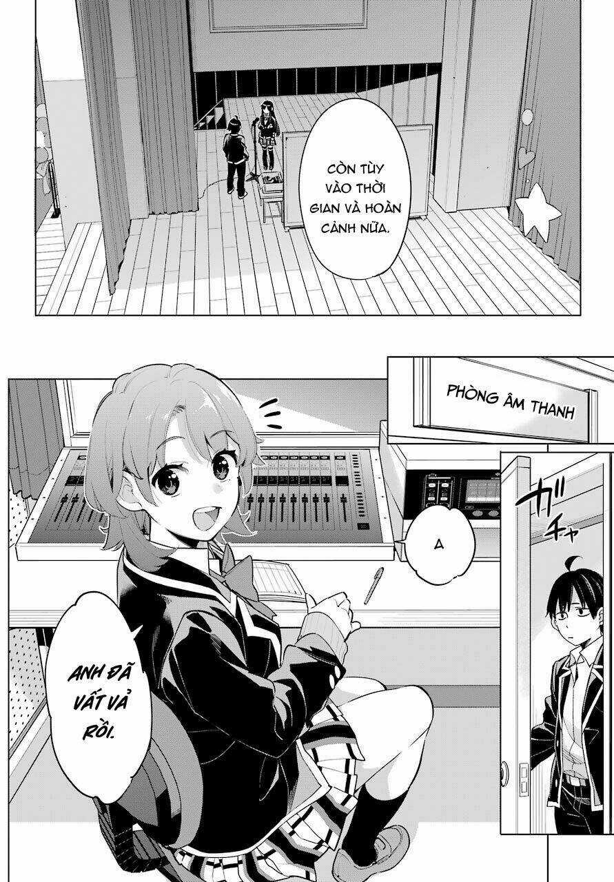 Chuyện Tình Thanh Xuân Bi Hài Của Tôi Quả Nhiên Là Sai Lầm Chapter 98 trang 16
