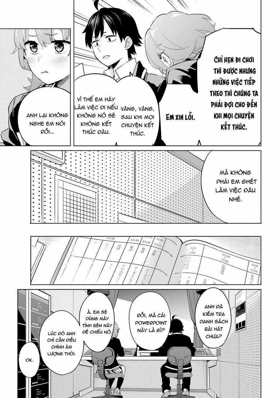 Chuyện Tình Thanh Xuân Bi Hài Của Tôi Quả Nhiên Là Sai Lầm Chapter 98 trang 19