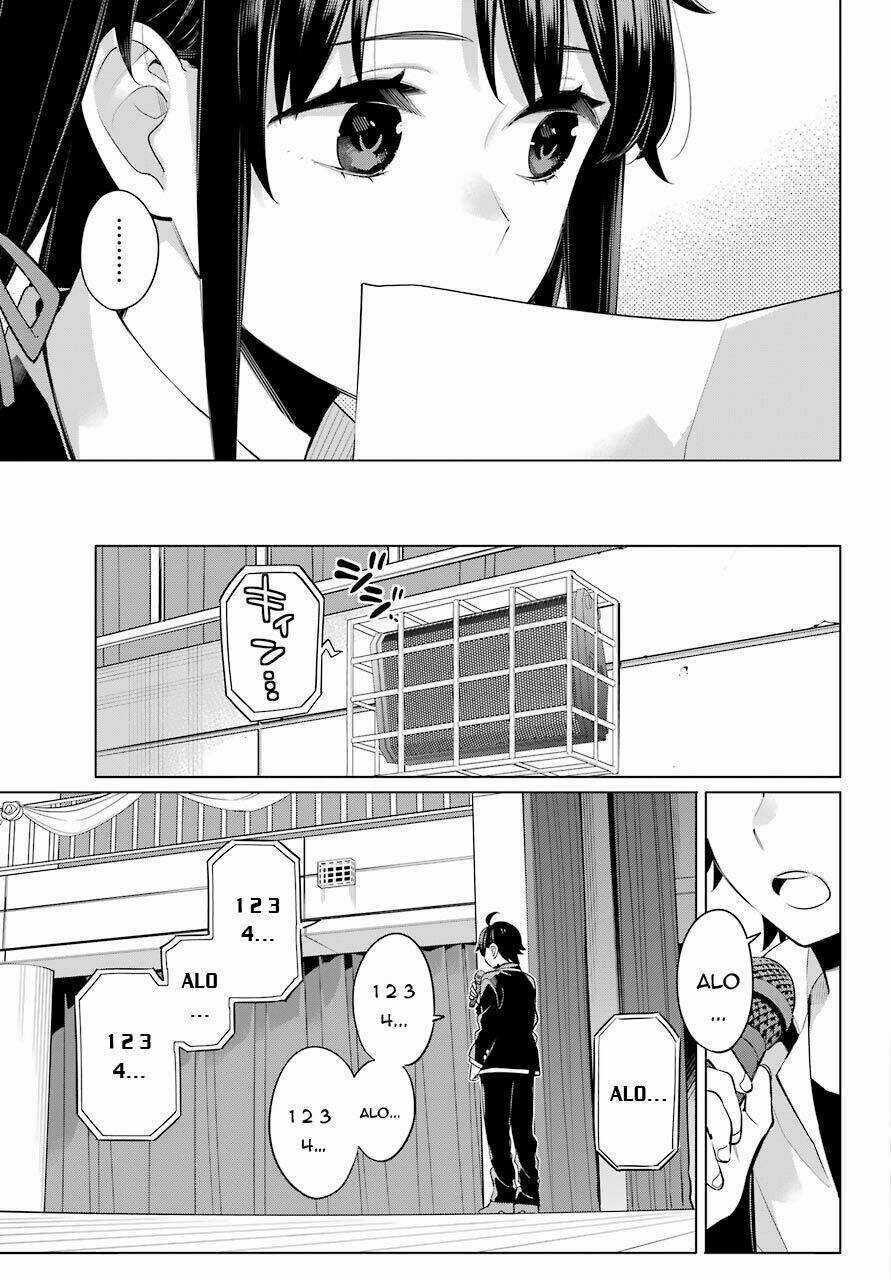 Chuyện Tình Thanh Xuân Bi Hài Của Tôi Quả Nhiên Là Sai Lầm Chapter 98 trang 7