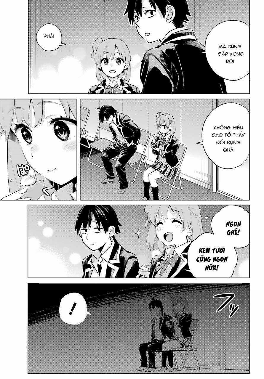 Chuyện Tình Thanh Xuân Bi Hài Của Tôi Quả Nhiên Là Sai Lầm Chapter 99 trang 18