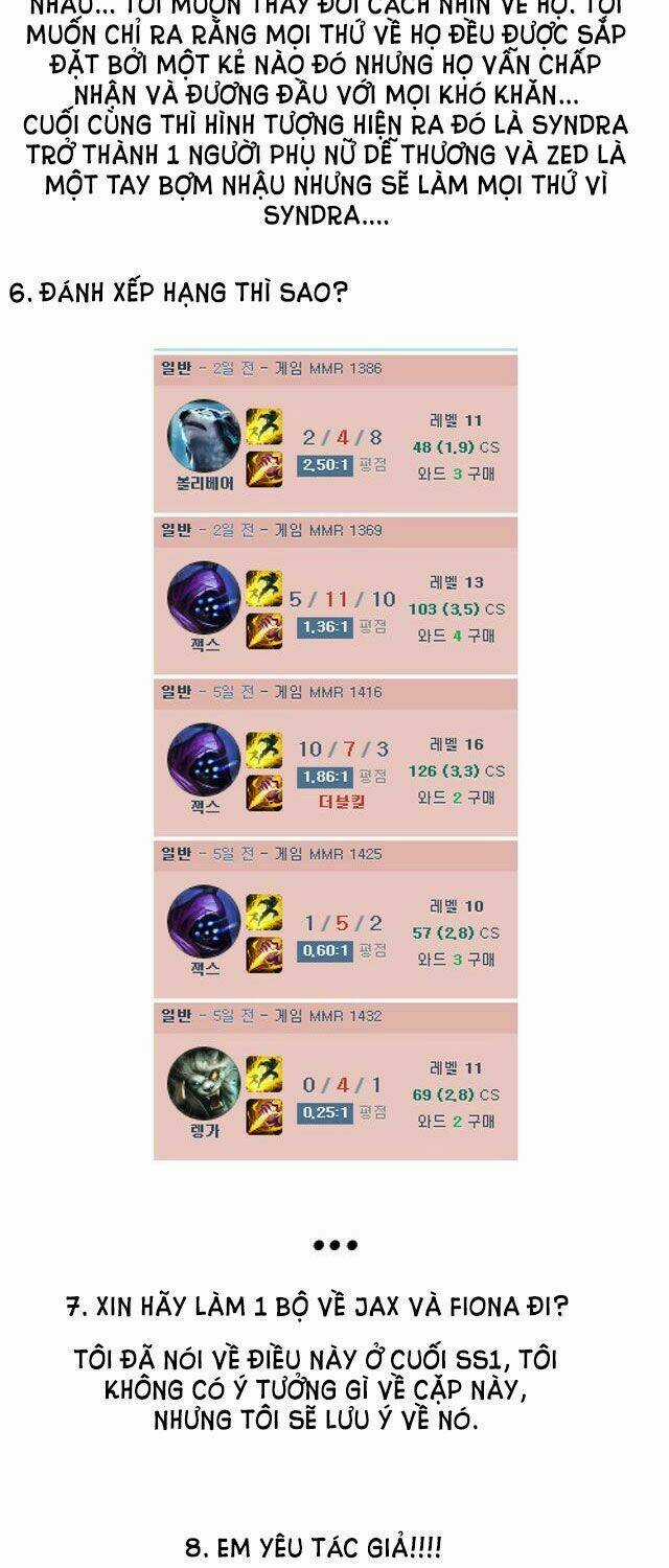 Chuyện Tình Zed Và Syndra ( Season 2 ) Chapter 31 trang 27