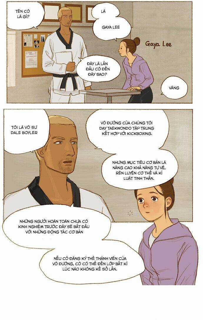 Chuyện Tôi Đi Học Taekwondo Chapter 1 trang 21