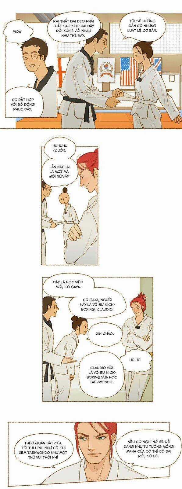 Chuyện Tôi Đi Học Taekwondo Chapter 2 trang 10