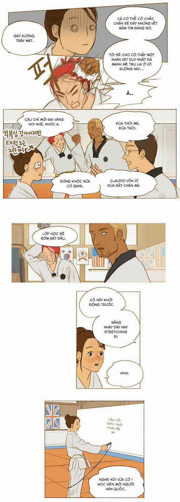 Chuyện Tôi Đi Học Taekwondo Chapter 2 trang 11