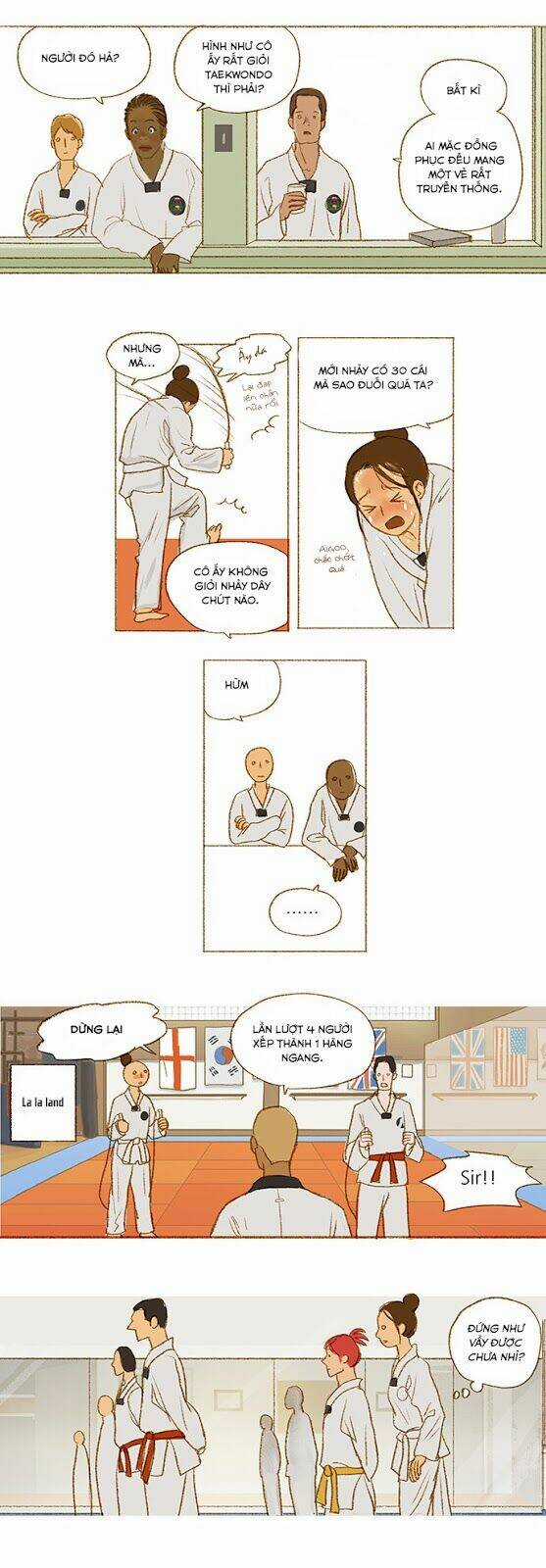 Chuyện Tôi Đi Học Taekwondo Chapter 2 trang 12