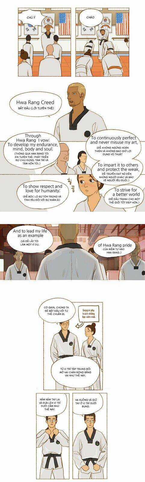 Chuyện Tôi Đi Học Taekwondo Chapter 2 trang 13