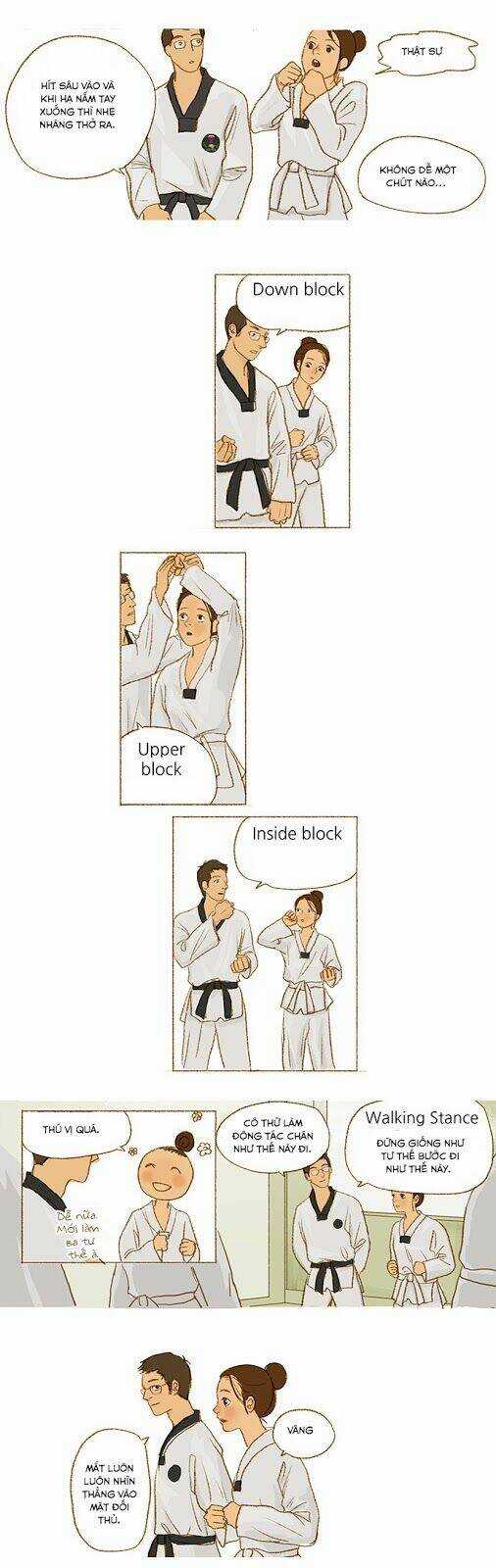 Chuyện Tôi Đi Học Taekwondo Chapter 2 trang 14