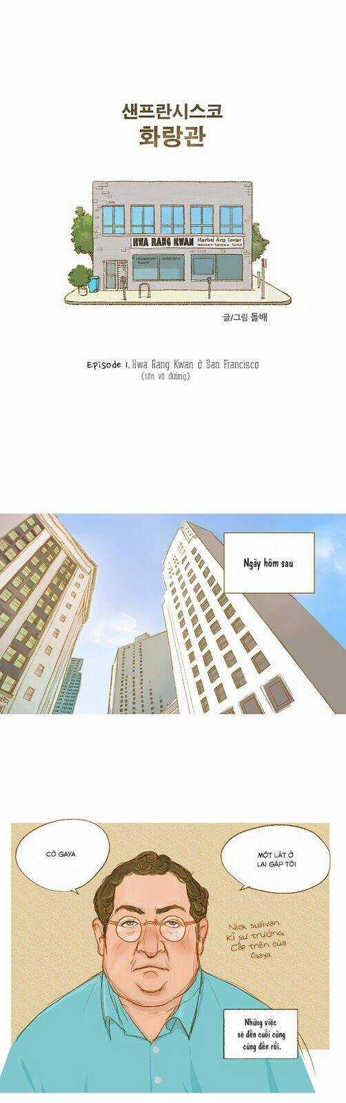 Chuyện Tôi Đi Học Taekwondo Chapter 2 trang 2