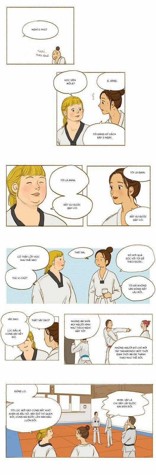 Chuyện Tôi Đi Học Taekwondo Chapter 3 trang 10