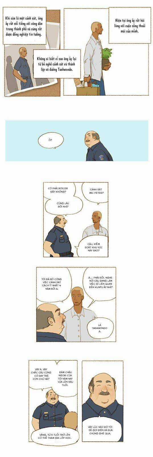 Chuyện Tôi Đi Học Taekwondo Chapter 3 trang 3