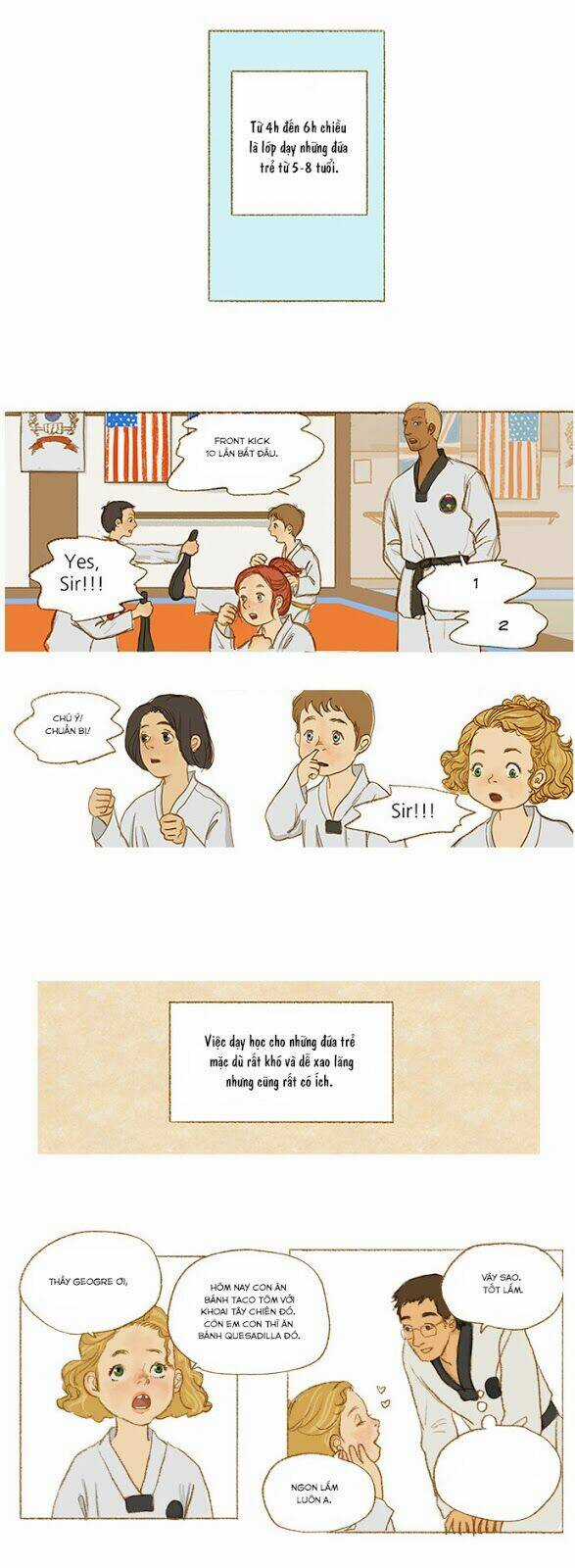 Chuyện Tôi Đi Học Taekwondo Chapter 3 trang 4