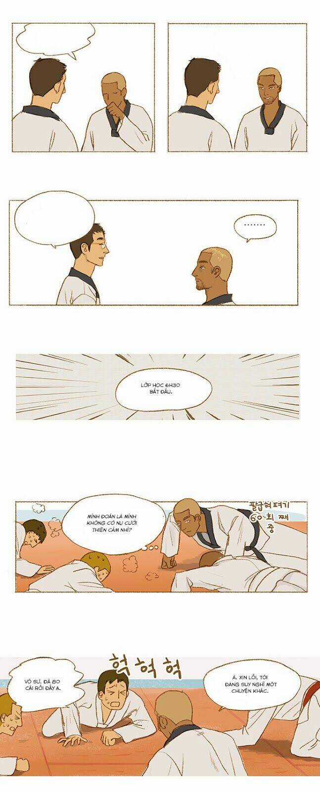 Chuyện Tôi Đi Học Taekwondo Chapter 3 trang 7