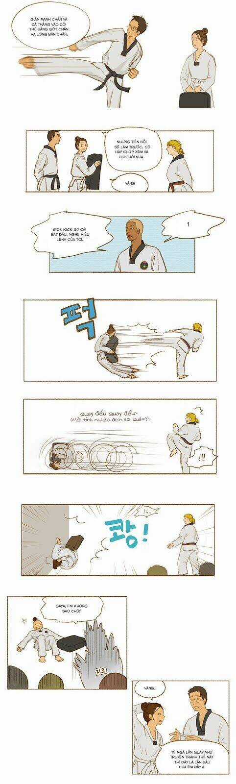 Chuyện Tôi Đi Học Taekwondo Chapter 4 trang 3