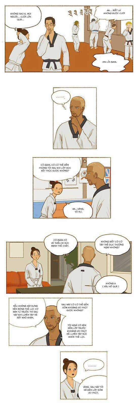 Chuyện Tôi Đi Học Taekwondo Chapter 4 trang 4