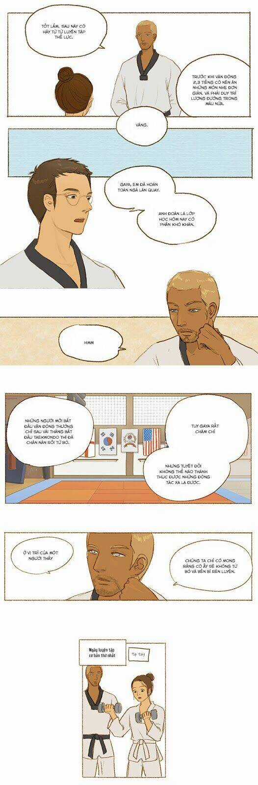 Chuyện Tôi Đi Học Taekwondo Chapter 4 trang 5