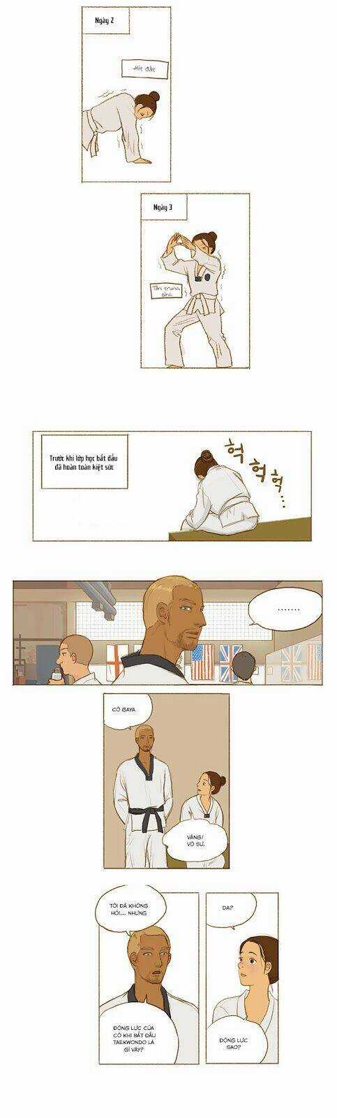 Chuyện Tôi Đi Học Taekwondo Chapter 4 trang 6