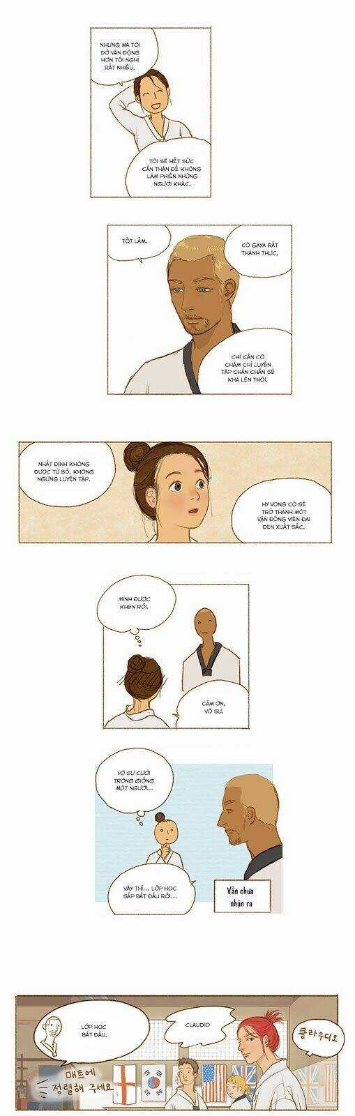 Chuyện Tôi Đi Học Taekwondo Chapter 4 trang 8