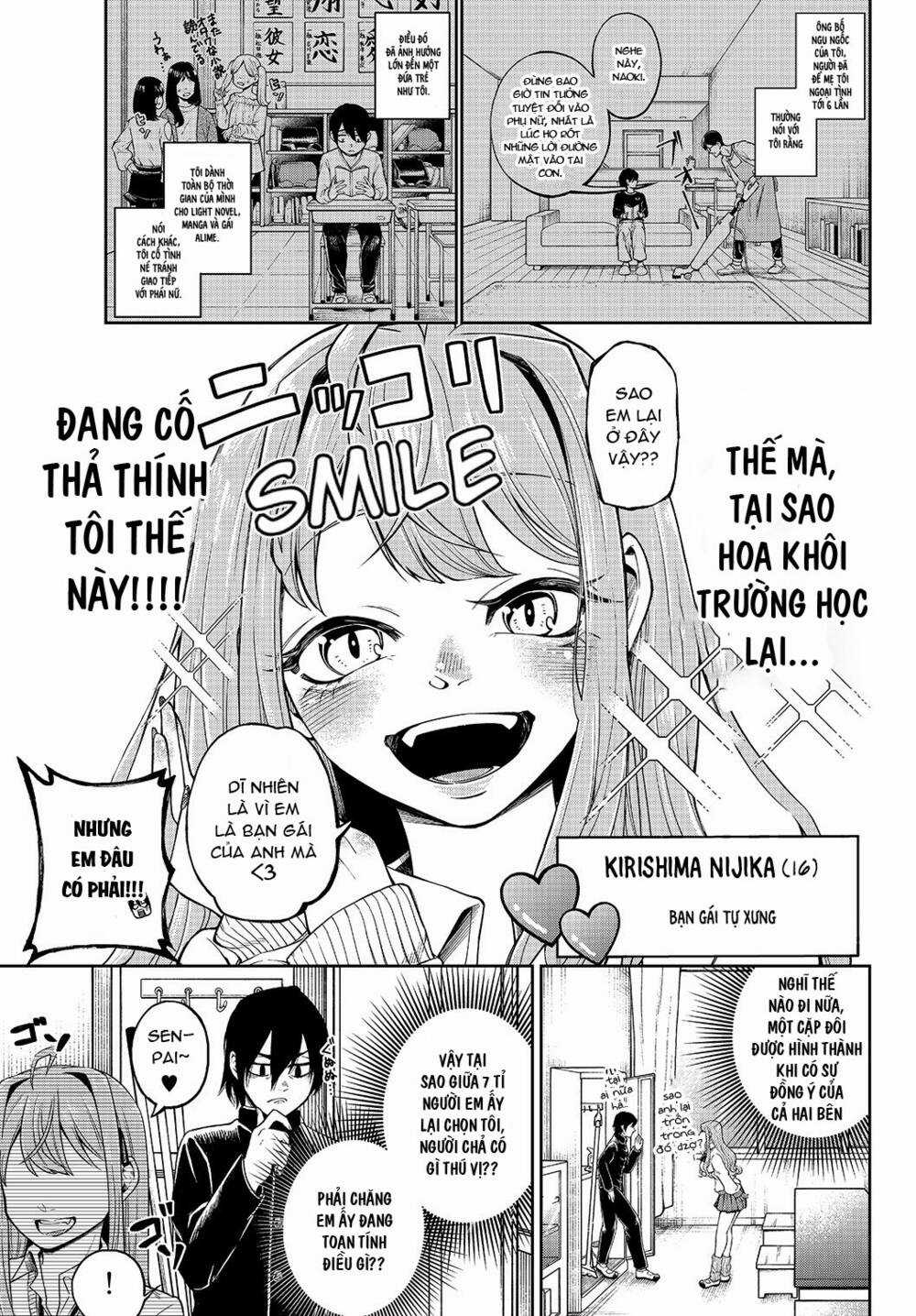 Chuyện Về Đàn Em Tự Nhận Là Bạn Gái Của Tôi Chapter 1 trang 3